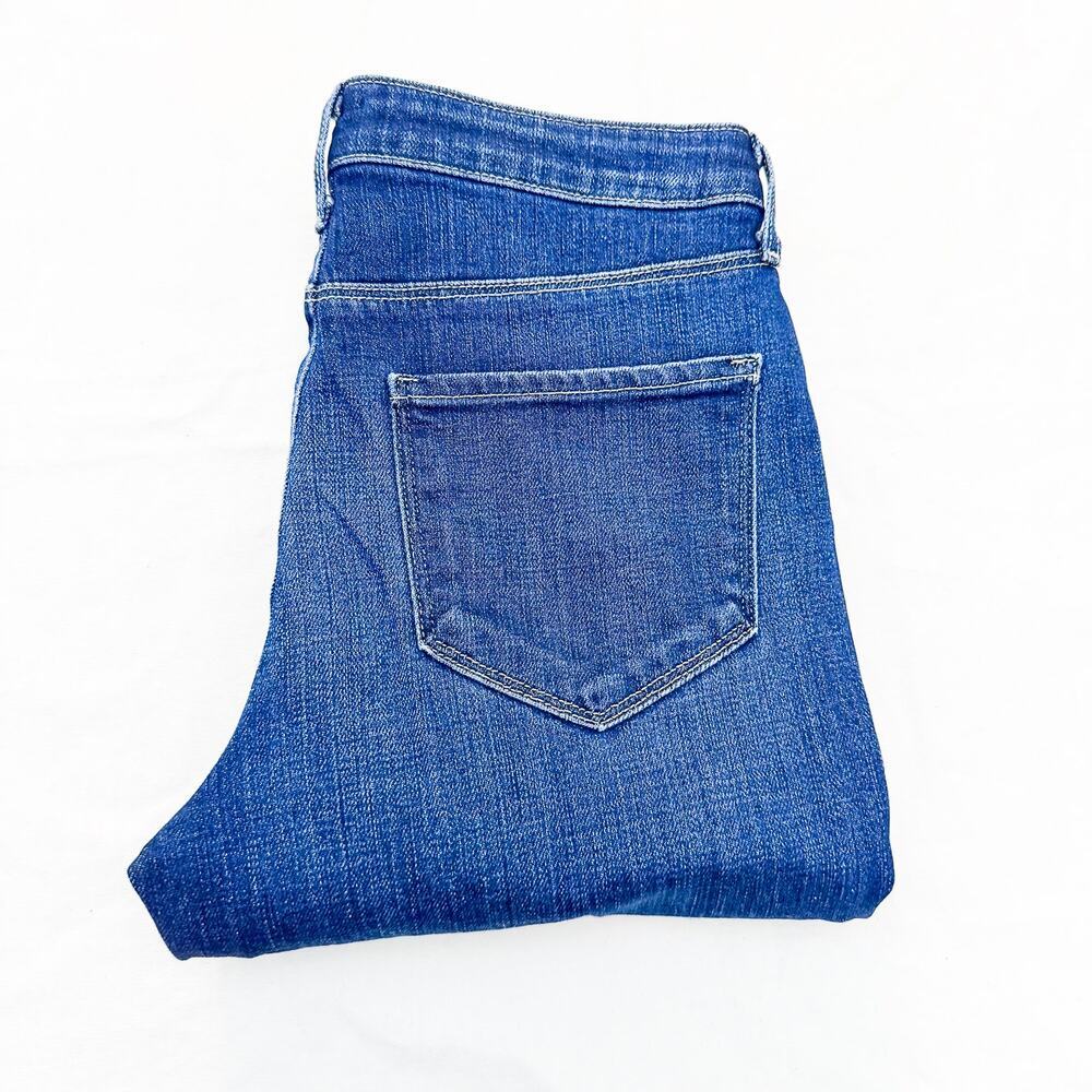 L'Agence Celestia Ultra High Rise Slim Marvista Dark Wash Denim Jeans Size 25